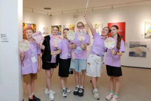 Painting exhibition opens at Tianjin International Children’s Art Festival 
