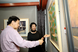 First fine arts exhibition of Tianjin’s Xiqing opens