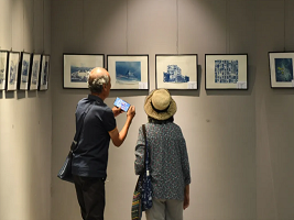 National images exhibition of cyanotype opens in Tianjin's Dongli