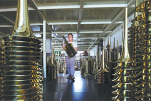 Tianjin town is top in trumpets