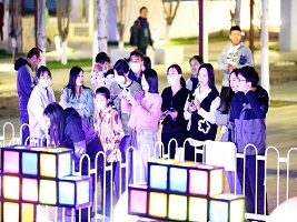 Ninghe’s tourism season kicks off with lantern art festival