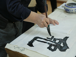 Zhongbei town holds calligraphy activity