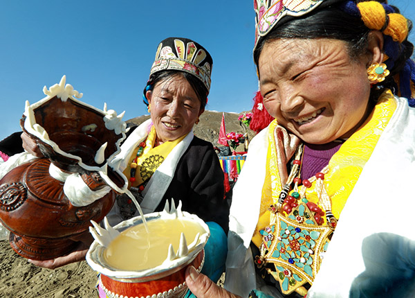 Ancient rituals in Tibet launch plowing season