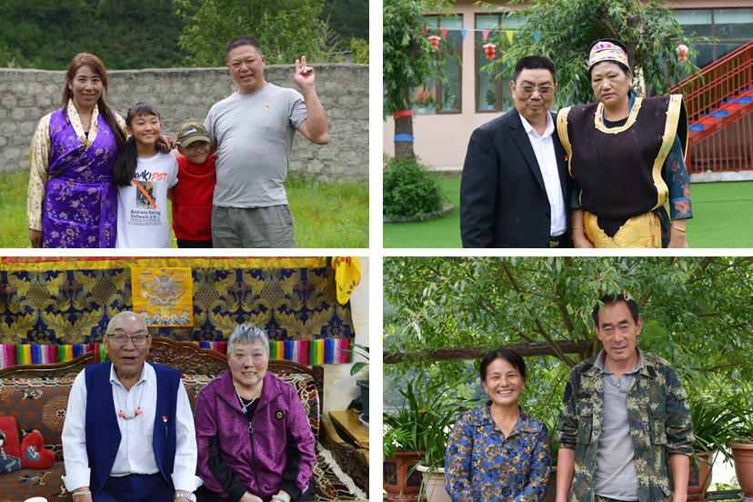 Han-Tibetan couples reflect region's love of unity