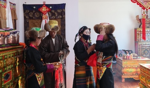 Tsakhor village marks earthquake recovery while preparing for Losar New Year