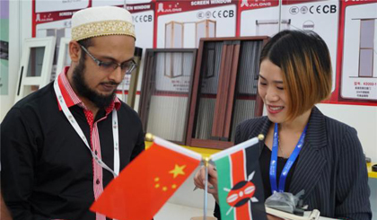 Made-in-China construction products shine at exhibition in Kenya