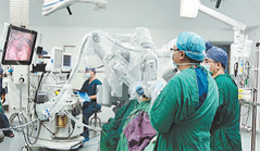 Southwest Fujian's first robotic surgery performed