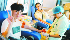 Xiamen sees boom in blood donations