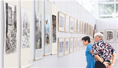 Cross-Straits art exchange exhibition opens in Xiamen