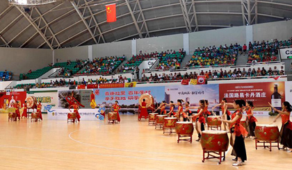 International Wushu Competition kicks off in Xiamen