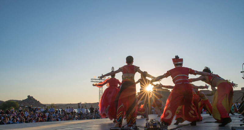 Xiamen dance troupe opens African-Chinese art festival in Egypt