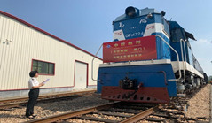 Freight train from Budapest arrives in Xiamen 