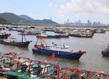 Hongwan Fishing Port receives national title as central port