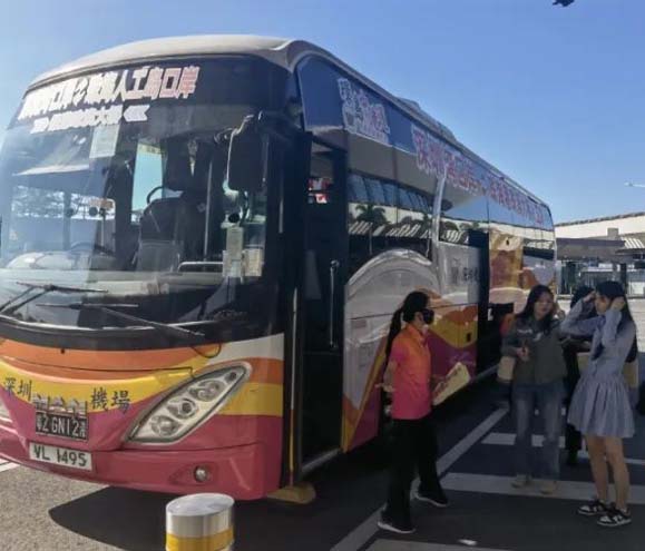 Direct bus links Zhuhai, Shenzhen Bay ports via mega bridge