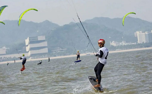 Kitefoil final makes a splash in Xiangzhou