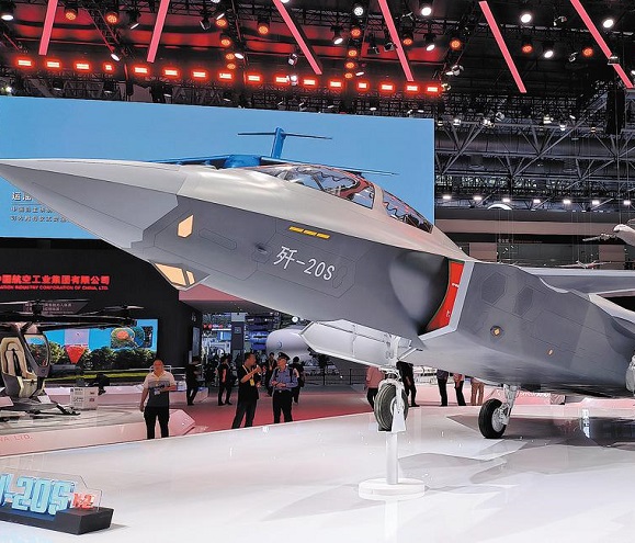 Twin-seat J-20S stealth fighter to be unveiled