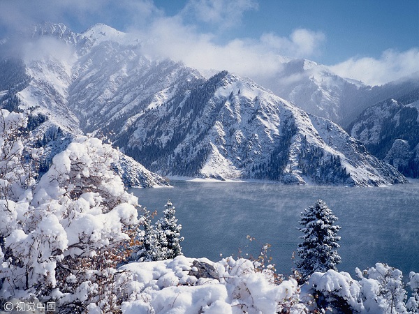 Heavenly Lake, Tianshan Mountains, Xinjiang
