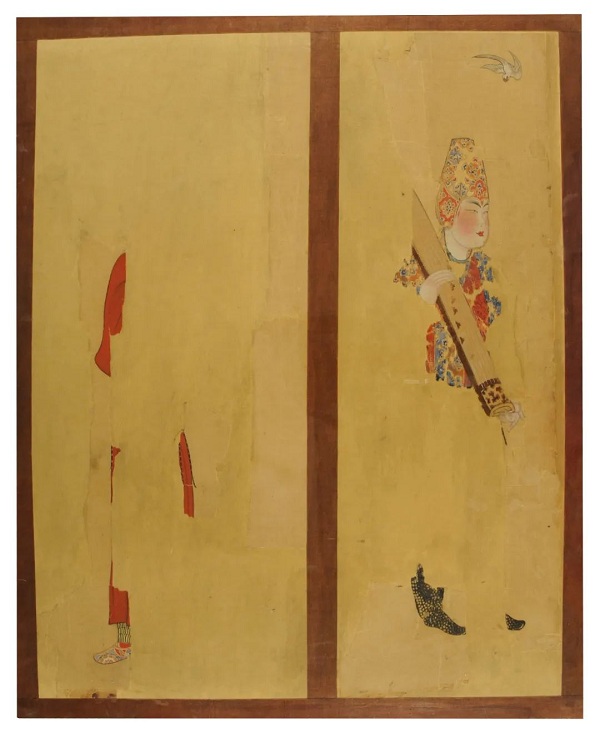 吐鲁番市阿斯塔那230号墓出土的绢画《伎乐图》.jpg