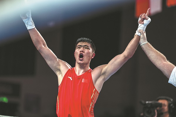 Pugilist rings the changes with Chinese boxing gold