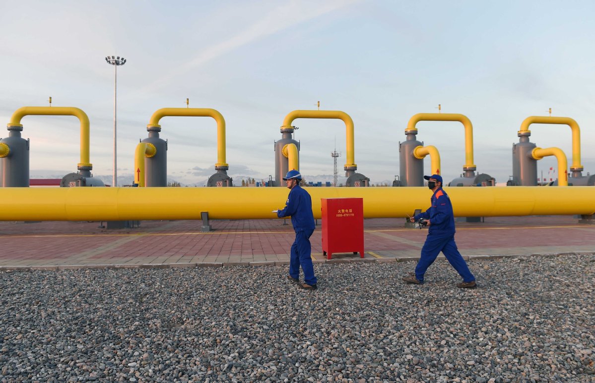 China-Central Asia pipeline transports over 400b cubic meters of natural gas