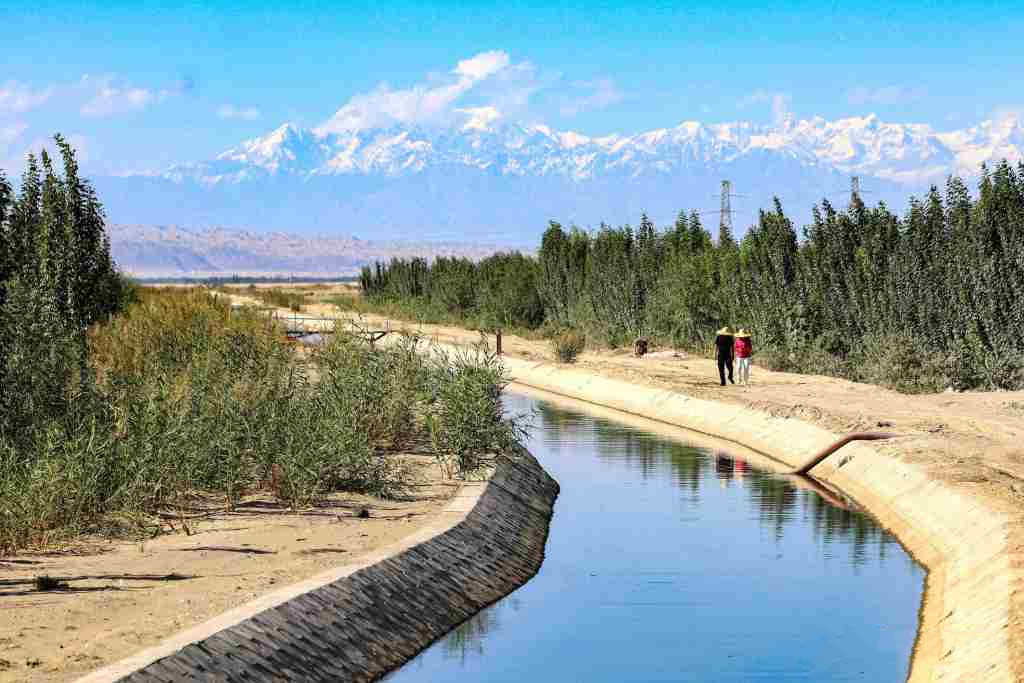 Xinjiang reservoir optimizes water use