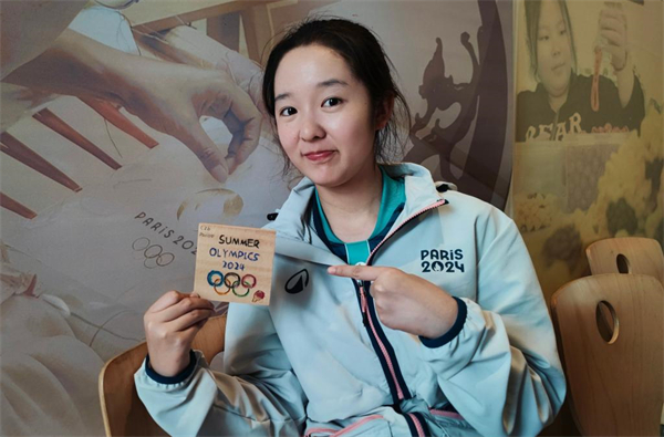 XJTU student fulfills dream of volunteering at Paris Olympics