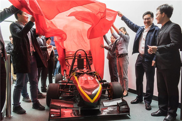 XJTU launches new generation of self-developed formula car