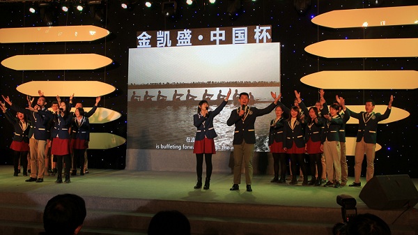 XJTU Women’s Rowing Team won the second place in female college students group of 2014 China Cup Rowing Open