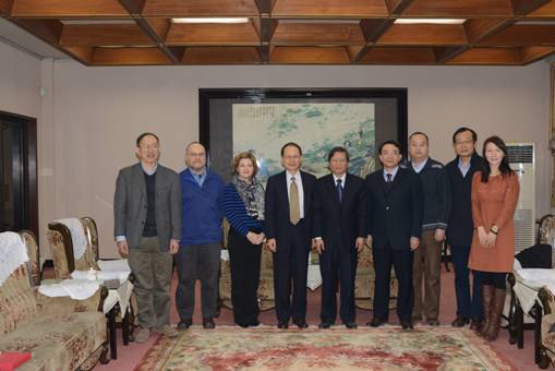 The Vice President of Carnegie Mellon University Kuen Jimmy Hsia Visits Xi’an Jiaotong University