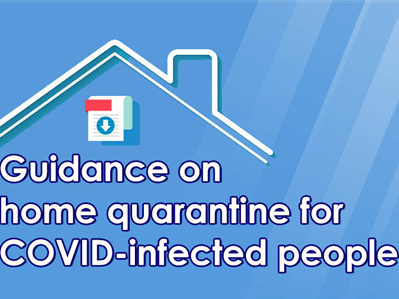 Guidance on home quarantine for COVID-infected people