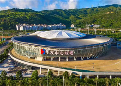 Public given gratis facility use at Hengqin tennis center 