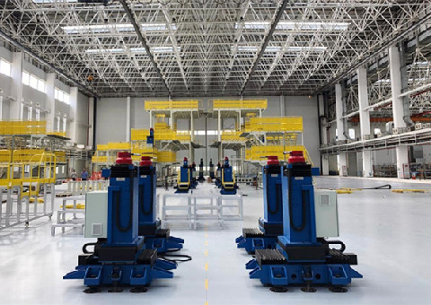 AG600 being assembled on modernized lines in Jinwan