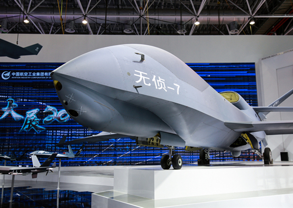 Unmanned equipment shines at Airshow China 2021