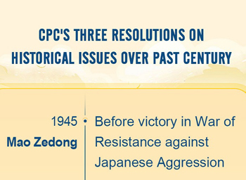 CPC's three resolutions on historical issues