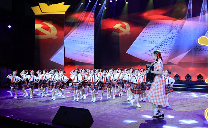 Huishan gala celebrates CPC's 100th anniversary