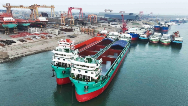 Hubei's inland shipping industry strives for green, smart development