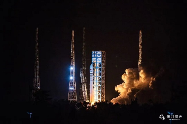 Test satellite for satellite internet technology launched successfully