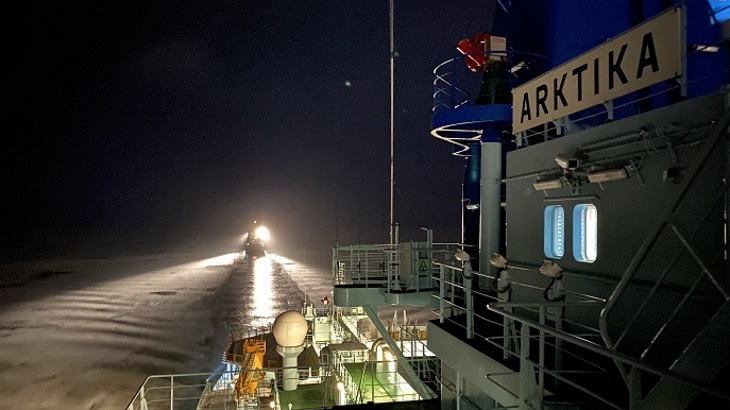 Arktika icebreaker completes first mission