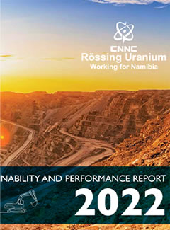 Rössing Uranium Limited Sustainability and Performance Report 2022