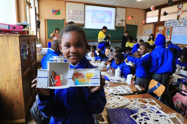 CNNC hosts a vibrant science fair at the Namib Primary School in Namibia