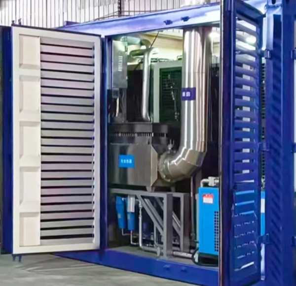 China’s first mobile peroxidize incineration facility for low-level combustible waste completes hot test