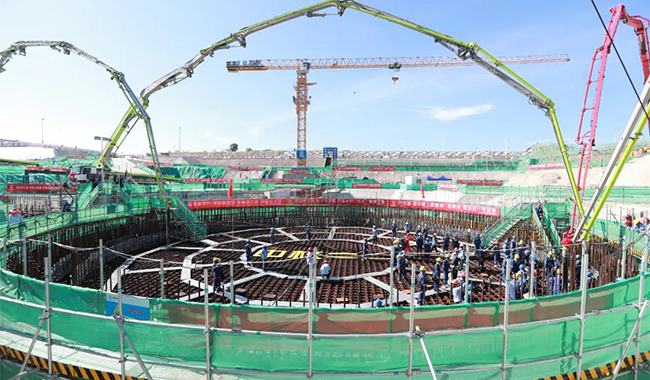 World's first commercial Linglong One onshore small reactor starts construction