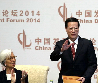 China Development Forum 2014 opens