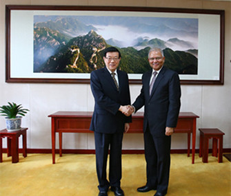 Minister Li Wei Met with Indian Ambassador