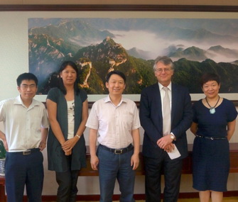 Long Guoqiang meets EUCCC chairman