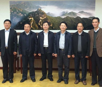 Long Guoqiang meets with deputy mayor of Nanyang city, Henan province