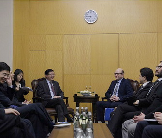 President Li Wei meets with SAM Chairman, SETA General Coordinator