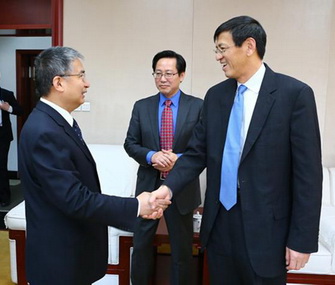 DRC Vice-President Zhang Laiming meets with Intl food policy institute head
