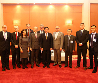 Li Wei meets with president of China-Britain Business Council