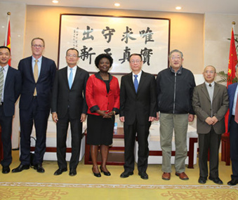 Wang Yiming meets with Vice President of World Bank